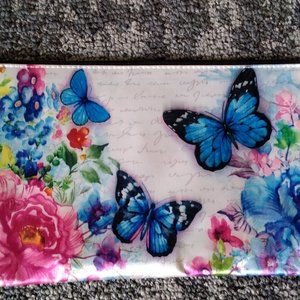 Silk Butterfly Make-up pouch